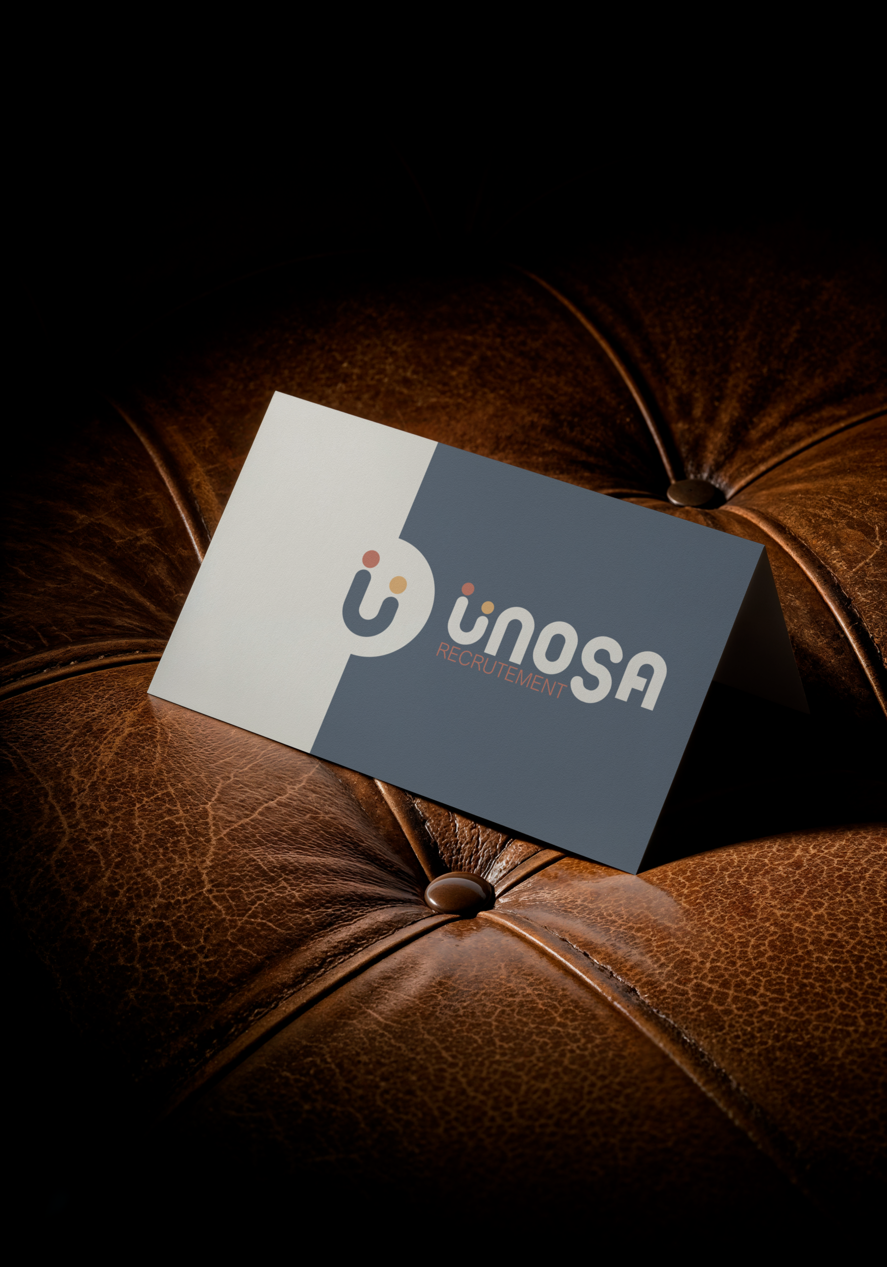 Création carte de visite UNOSA recrutement